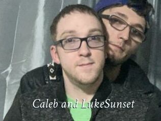 Caleb_and_LukeSunset
