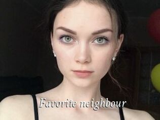 Favorite_neighbour