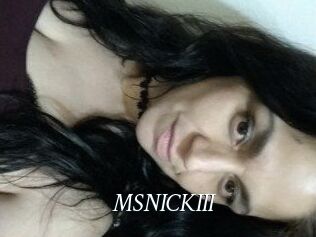 MSNICKIII