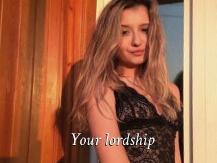 Your_lordship